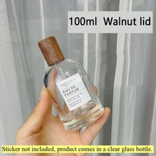 30 50 100ml Clear Glass Perfume Spray Bottle Dispenser Bottom Thickened UK