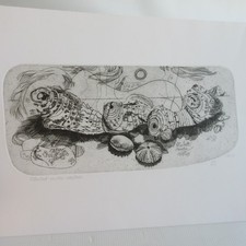 Italian Art Etching Fulvio Ara