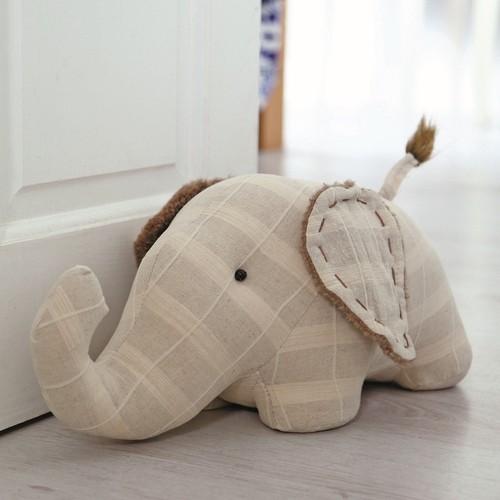 Fabric doorstop 38cm - fabric,