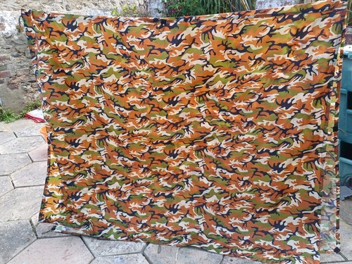Ripstop nylon camo tarp - ripstop,