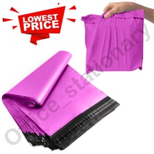 PINK Postal Mailing Bags Postage Coloured Plastic Packaging Parcel Shipping Bags