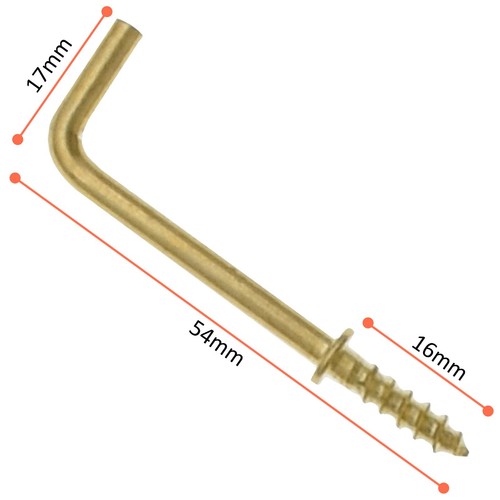 Small square hooks - x,
