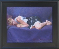 Sleeping Woman Figure in Dress