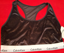 RRP£31 (XL) black  Calvin klein bralette/ sports bra Unlined