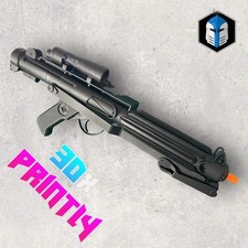E-11 Stormtrooper Blaster 1:1 Scale 3D Printed Replica Prop for Starwars Cosplay