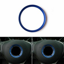 Steering Wheel Center Badge Ring Cover Trim For Mercedes-Benz A E Class GLA GLK