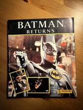 Batman Returns Panini Sticker Album COMPLETE 1992