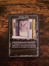 Doctor Who CCG Trading Card Game "Underground Bunker" Card