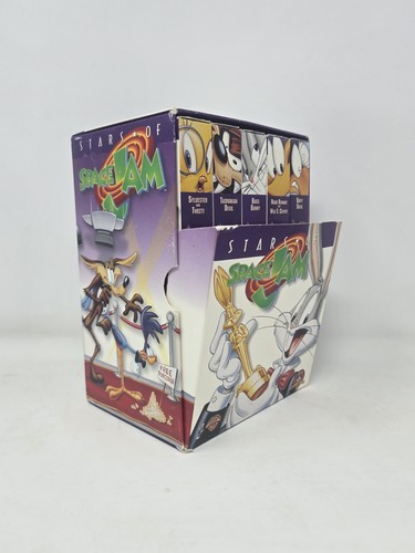 Stars space jam vhs tape - jam,