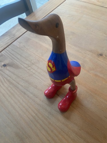Superman duck 25cm - duck, quirky