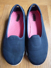 Skechers Womens Go Walk 3 | Size UK 6 | Goga Mat | Goga Pillars | Blue | Slip On