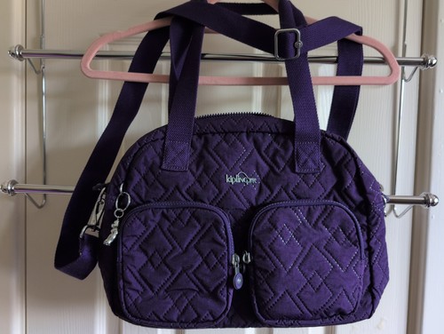 Kipling tommie purple quilted - kipling,