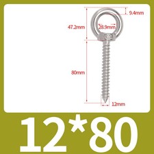 Heavy Duty In Eye Hooks Screws