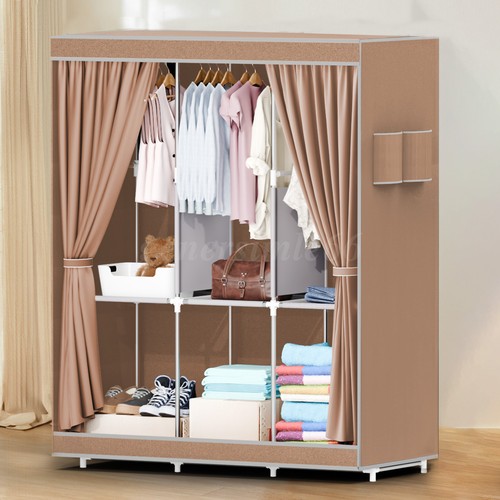 Fabric canvas wardrobe with - wardrobe,