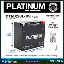 CTMX20L-BS PLATINUM AGM