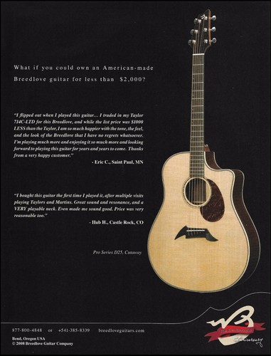 The breedlove pro series - breedlove,