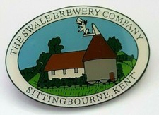 The Swale Brewery Company Sittingbourne Kent Metal Pin Badge - Beer - Man Cave 