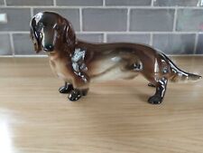 Beautiful Vintage Ceramic Dachshund Coopercraft Dog Figurine. V.G.C.