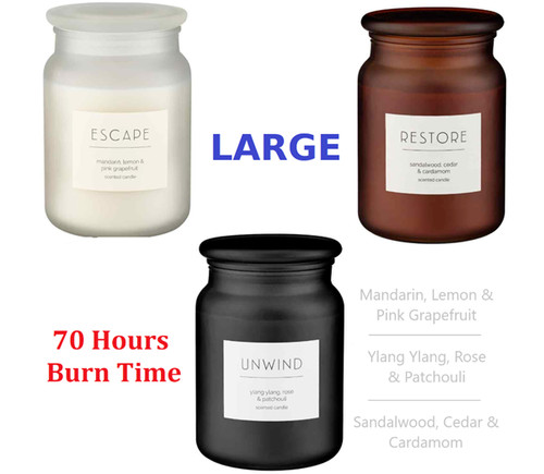 Large spa scented candle - spa, in