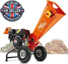 SuperHandy Wood Chipper Shredder Mulcher 196cc Motor Engine Heavy Duty