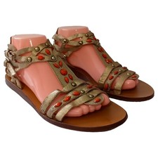 Y2K Geox Cuoio Gladiator