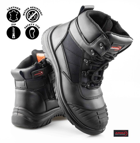 Mens safety boots steel - mens,