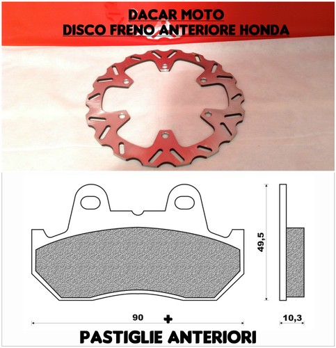 Front brake disc honda cbx - disc,