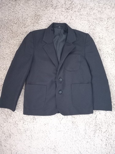Black school blazer - black,