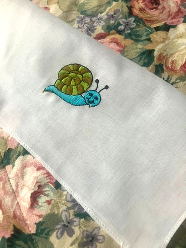 Vintage handkerchief hankie - handkerchief,