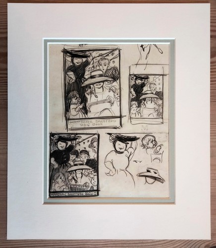 Original pencil sketch - , on