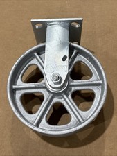 Colson 16CA08201R 8" X 2" Cast Iron Rigid Caster, No Brake, Loads 1250 Lb New
