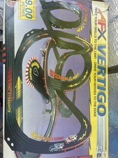 Tomy AFX Vertigo Slot Car Racing Boxed Tested Working 2x Cars 