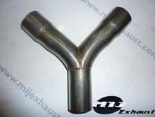 Y Piece Exhaust Divider Section 2" 50mm Pipe Joint