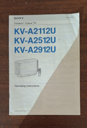 Sony trinitron colour - sony,