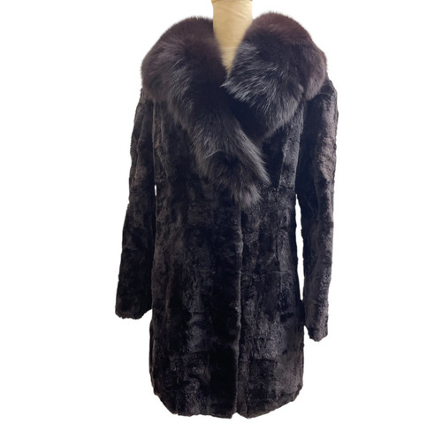 Emba real sheared mink fox - fox, fur