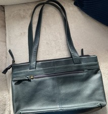 Jobis Navy Blue Leather Work