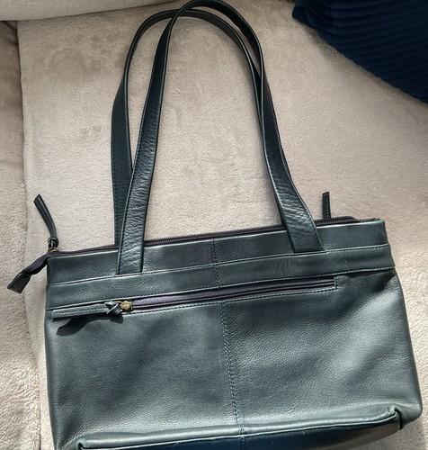 Jobis navy blue leather work - jobis,