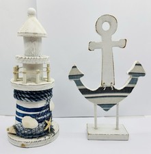 Wooden Lighthouse & Ships