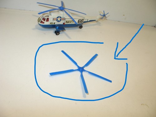 Dinky toys helicopter main - 1,