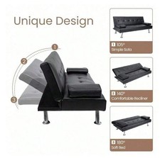3 Seater Fabirc Sofa Bed Click