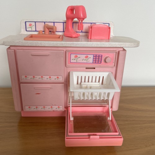 Barbie kitchen unit with - unit,