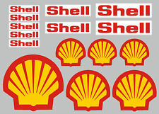 Shell Stickers/Decals - 15 High Quality Printed and Cut Stickers