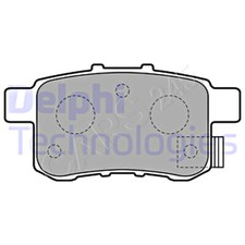 Disc Brake Pad Set DELPHI Fits HONDA Accord VIII Estate 08-15 43022-TL1-G02