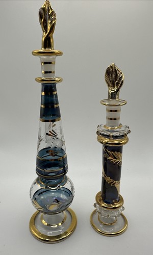 Elegant vintage blue gold - &,