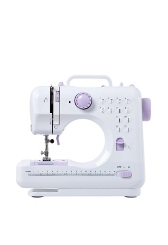 Portable sewing machine with - sewing,