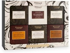 Whittard of Chelsea Hot Chocolate Lovers Gift Set Mix Cube Flavours Pack 6x140g