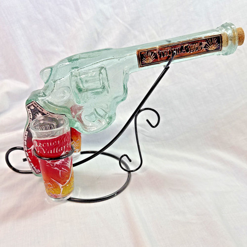 Glass tequila pistol shaped - glass,