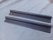 VW Mk1 Golf 4 door Rear Sill Trim Cover Plastic side rails x2 back 5 black Jetta