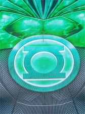 Justice League Green Lantern Cosplay Costume Jumpsuit Bodysuit Men's Uniform Set