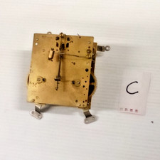 Vintage Hamburg American Clock co. 8 day Strike movement ref.C POST FREE